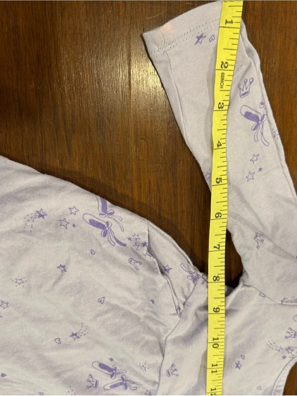 GAP Lilac Long-Sleeve Dress with Ballerina Motif